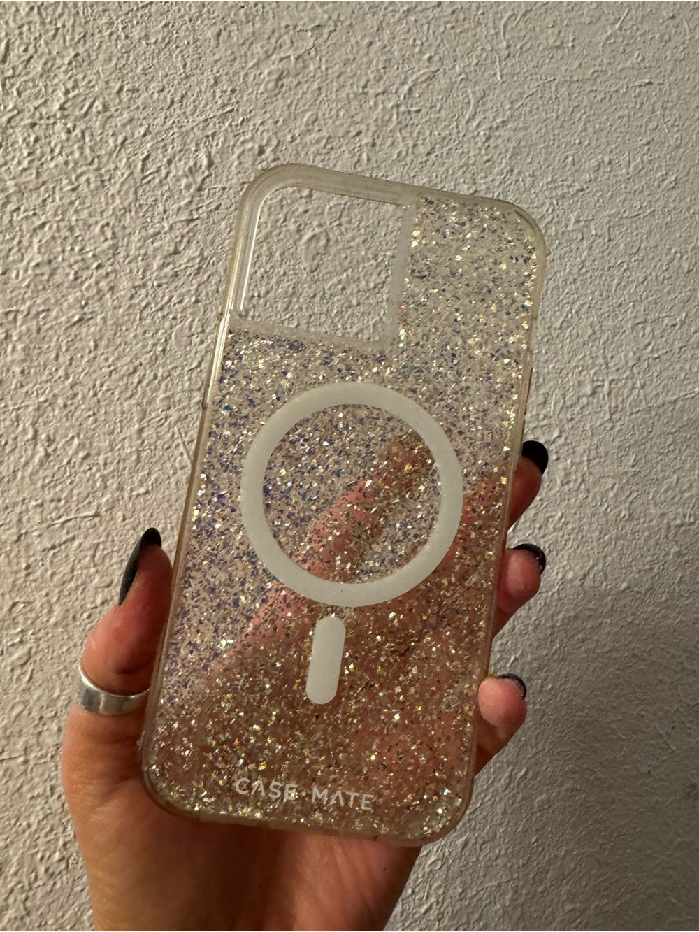Case-Mate Clear Glitter MagSafe Compatible iPhone Case - 13 Pro Max